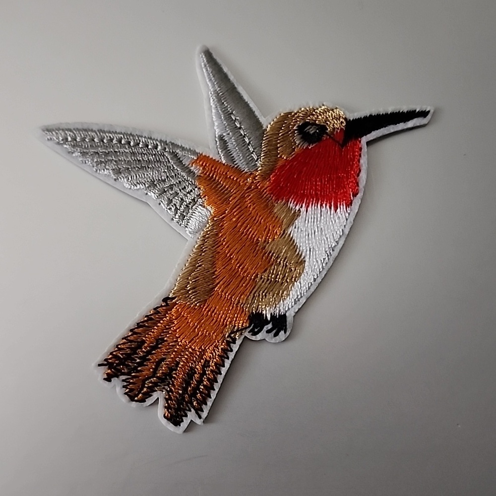Hummingbird  Iron on Patch - Picture 2 of 4